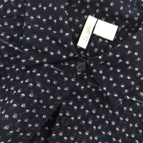 Tulip print button up - Picture 2 of 2